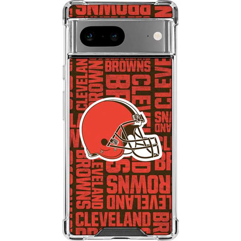 NFL Cleveland Browns - Blast Google Pixel 7a Clear Case